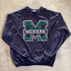 Vintage Michigan university crewneck